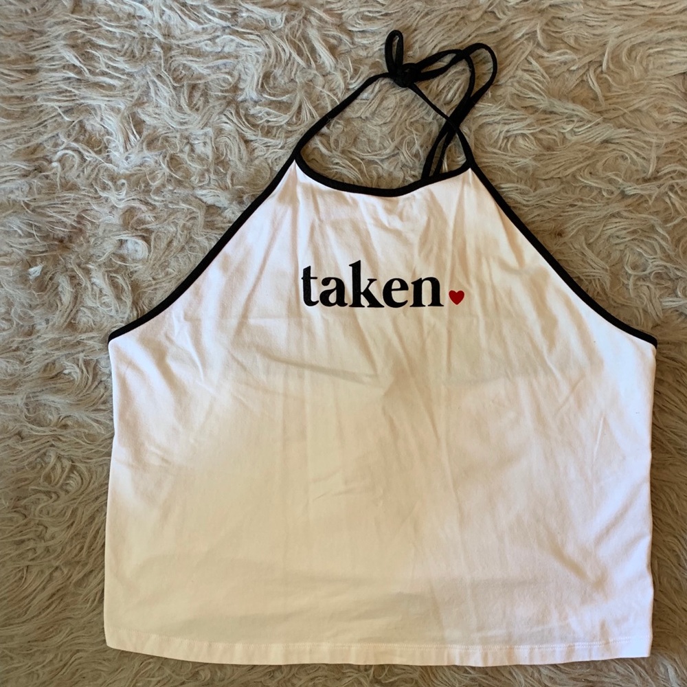 Taken Tie around the neck top